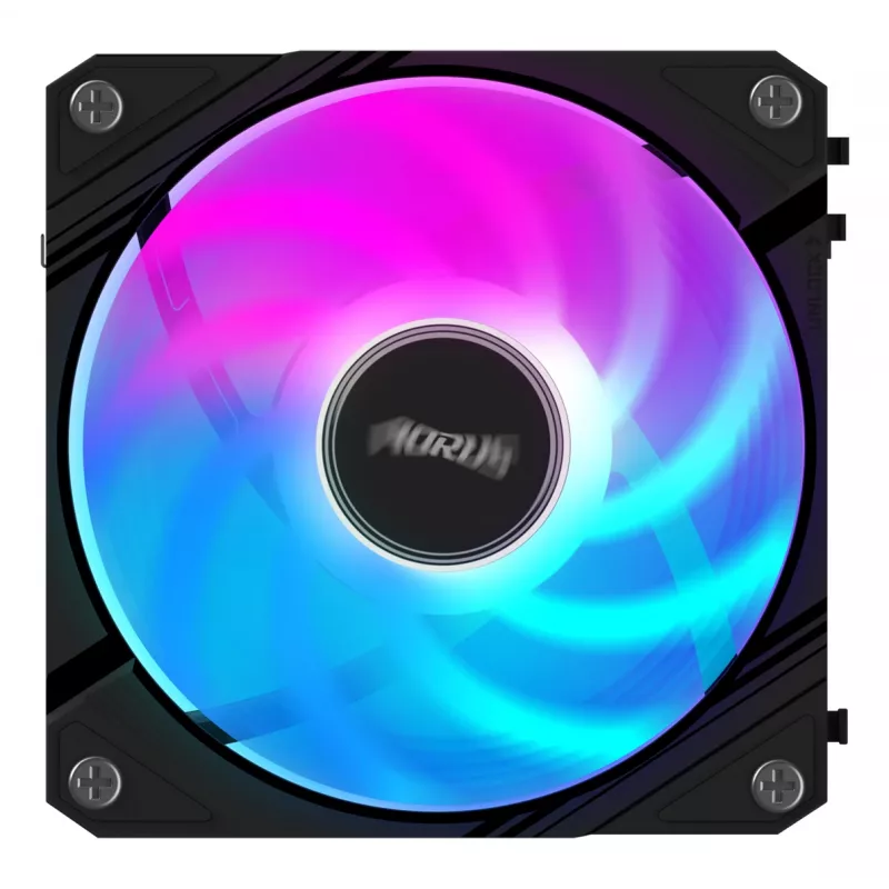 Gigabyte AORUS EZ CHAIN FAN 120 ventola per case, 120 mm, nero, GP-ECFAN1201