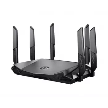 Router WLAN MSI RadiX AX6600 WiFi 6 Tri-Band Gigabit Ethernet Tri-Band (2,4 GHz / 5 GHz / 5 GHz) nero