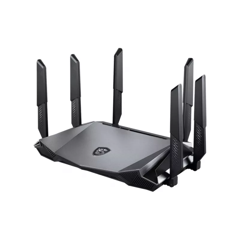 Router WLAN MSI RadiX AX6600 WiFi 6 Tri-Band Gigabit Ethernet Tri-Band (2,4 GHz / 5 GHz / 5 GHz) nero