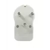 Microconnect GRUTIMER2 protezione da sovratensione bianco 1 uscita AC 230 V