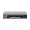 Switch PoE non gestito 5 porte Netgear GS105P 1Gb Ethernet con Power over Ethernet (GS105P-300EUS)