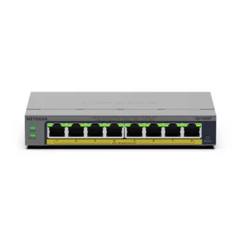 NETGEAR GS108EP gestito L2/L3 Gigabit Ethernet (10/100/1000) grigio