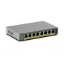 NETGEAR GS108EPP non gestito Gigabit Ethernet (10/100/1000) Power over Ethernet (PoE) desktop/montaggio a parete grigio