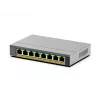NETGEAR GS108EPP non gestito Gigabit Ethernet (10/100/1000) Power over Ethernet (PoE) desktop/montaggio a parete grigio
