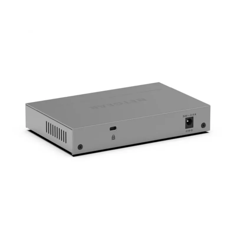 NETGEAR GS108EPP non gestito Gigabit Ethernet (10/100/1000) Power over Ethernet (PoE) desktop/montaggio a parete grigio