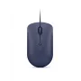 Mouse ottico cablato USB-C Lenovo GY51D20878, ambidestro, 2400 DPI, 4 tasti, blu