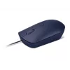 Mouse ottico cablato USB-C Lenovo GY51D20878, ambidestro, 2400 DPI, 4 tasti, blu