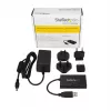 StarTech.com HB30A3A1CSFS hub USB 3.0 da scrivania a 4 porte, da USB-A a 3x USB-A + 1x USB-C, con alimentatore