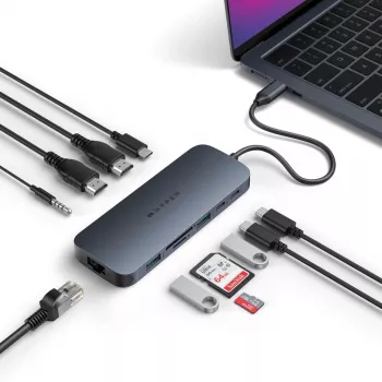 Targus HD4006GL Dock per laptop/replicatore di porte USB 3.2 Gen 2 (3.1 Gen 2) Type-C nero