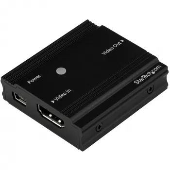 StarTech.com Amplificatore di segnale HDMI - Extender HDMI - 4K 60Hz, 3840 x 2160 pixel, ripetitore AV, 35 m, nero, HDCP