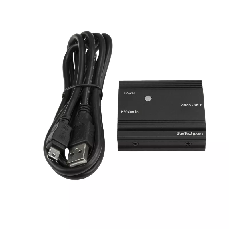 StarTech.com Amplificatore di segnale HDMI - Extender HDMI - 4K 60Hz, 3840 x 2160 pixel, ripetitore AV, 35 m, nero, HDCP