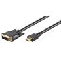 Microconnect HDM191811.5 Cavo adattatore video 1,5 m HDMI DVI-D nero