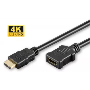 Microconnect Cavo prolunga HDMI 2.0 1,5 m connettore maschio a connettore femmina 18 Gbit/s