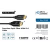 Microconnect HDM191910V2.0OP cavo HDMI 2.0 ottico attivo Premium High Speed 10 m, 4K, HDMI Type A, nero
