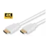 Cavo HDMI High Speed Microconnect, 3 m, bianco