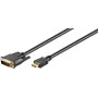 Adattatore cavo video Microconnect HDM192415 5 m DVI-D HDMI Type-A (standard) nero