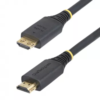 StarTech.com cavo HDMI High Speed 15ft (4,5 m) con connettori a presa, 4K 60Hz/1440p 144Hz, HDR10/HDCP 2.2/ARC, 18Gbps, cavo UHD HDMI 2.0 per TV/Monitor/Display, guaina TPE