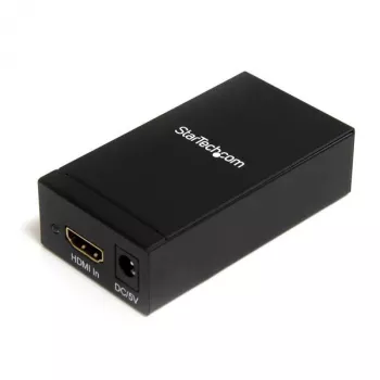 StarTech.com convertitore attivo da HDMI o DVI a DisplayPort, convertitore video attivo, Power, nero, acciaio, CE, FCC, RoHS, 1920 x 1200 pixel