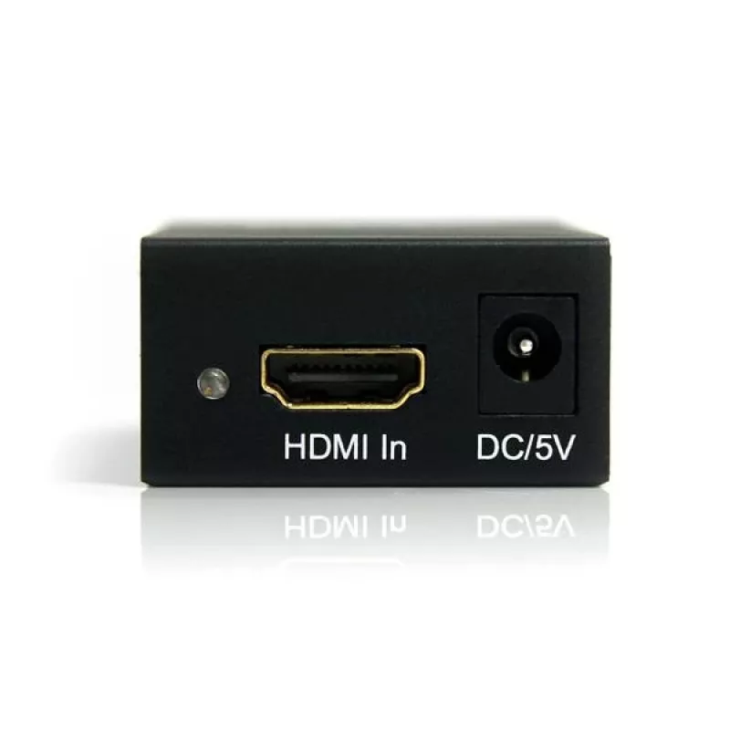 StarTech.com convertitore attivo da HDMI o DVI a DisplayPort, convertitore video attivo, Power, nero, acciaio, CE, FCC, RoHS, 1920 x 1200 pixel