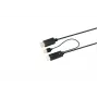Microconnect HDMI-DP-CON2 cavo adattatore video 2 m DisplayPort nero