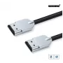 Microconnect HDMISUPERSLIM1M cavo HDMI 1 m HDMI Type-A (Standard) nero, metallizzato
