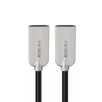 Microconnect HDMISUPERSLIM1M cavo HDMI 1 m HDMI Type-A (Standard) nero, metallizzato