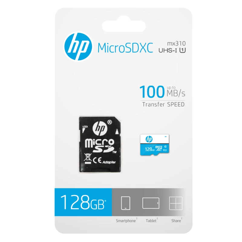 HP HFUD128-1U1BA scheda di memoria 128 GB MicroSDXC UHS-I Class 10