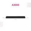 Soundbar Sony HT-A3000 nero 3.1 canali 250 W