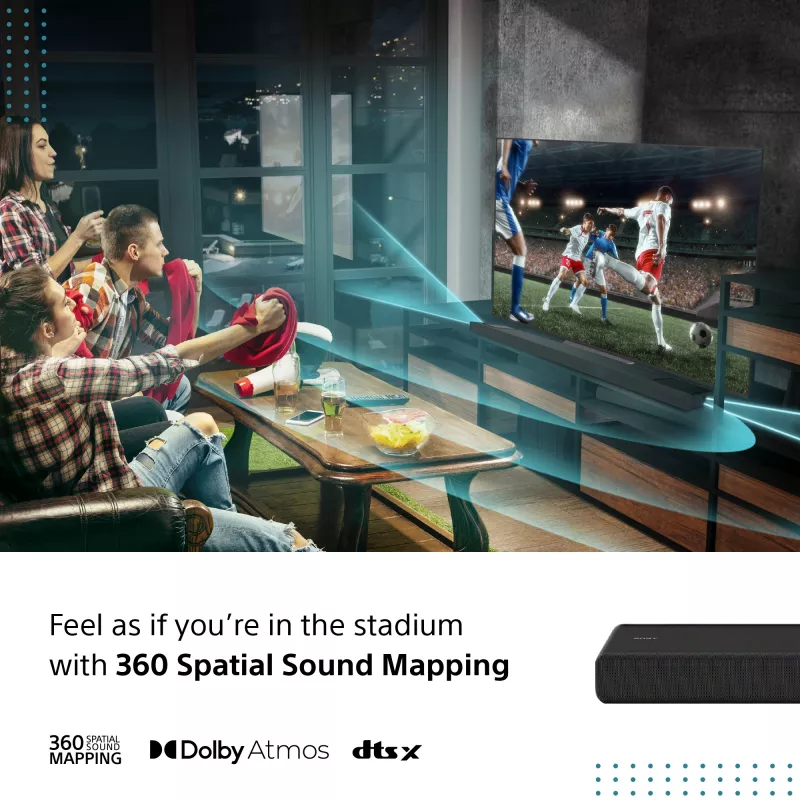 Soundbar Sony HT-A3000 nero 3.1 canali 250 W