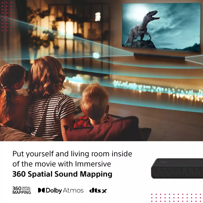 Soundbar Sony HT-A3000 nero 3.1 canali 250 W