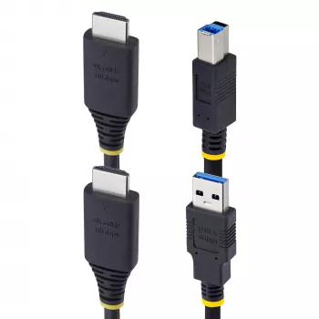 Cavo KVM StarTech.com HDMI e USB 5 Gbit/s 1,8 m, 4K 60Hz, HDMI 2.0 e USB combo per switch KVM