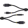 Cavo KVM StarTech.com HDMI e USB 5 Gbit/s 1,8 m, 4K 60Hz, HDMI 2.0 e USB combo per switch KVM