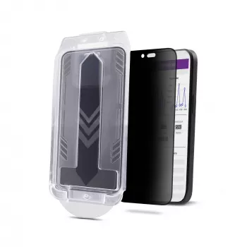 Pellicola privacy 4-Way 360 StarTech.com per iPhone 16, supporta verticale/orizzontale, compatibile con touch, vetro temperato, filtro 4 vie, TAA