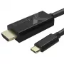 Techly Cavo adattatore USB-C maschio a HDMI 2.0 4K maschio 2 m nero