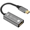 Adattatore grafico USB Techly IADAP-USBC-HDMI8 7680 x 4320 pixel nero, argento