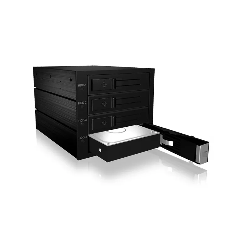 ICY BOX ICY BOX IB-564SSK - case per unità di memoria con ventola - 3.5 (8.9 cm)