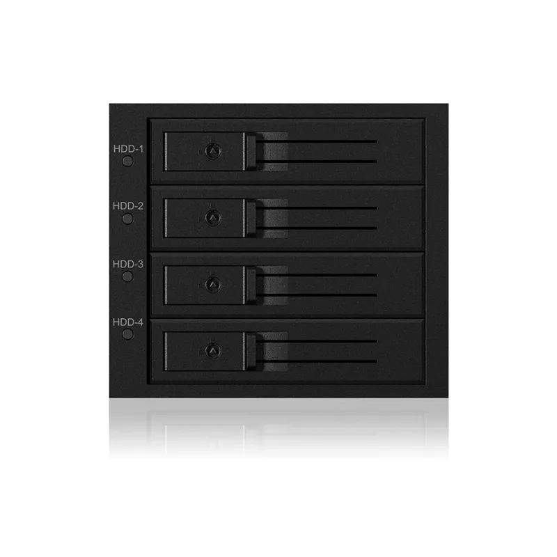 ICY BOX ICY BOX IB-564SSK - case per unità di memoria con ventola - 3.5 (8.9 cm)