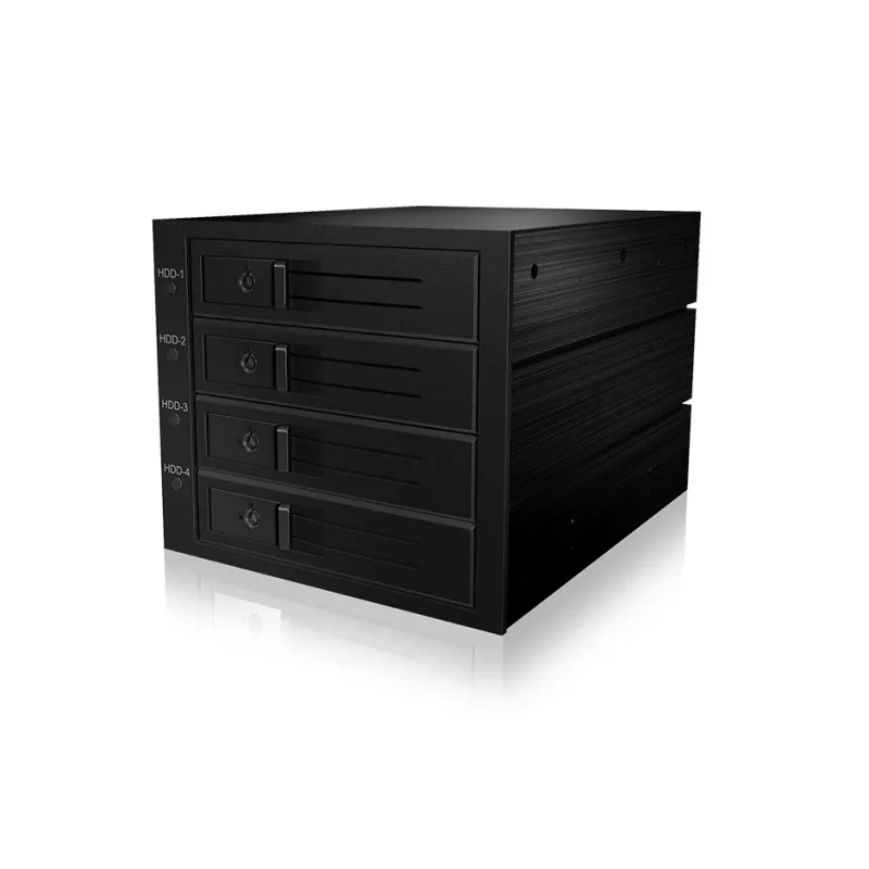 ICY BOX ICY BOX IB-564SSK - case per unità di memoria con ventola - 3.5 (8.9 cm)