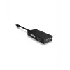 ICY BOX IB-AC1032 Mini DisplayPort DVI-D + VGA (D-Sub) + HDMI nero