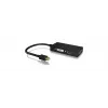 ICY BOX IB-AC1032 Mini DisplayPort DVI-D + VGA (D-Sub) + HDMI nero