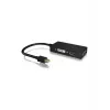 ICY BOX IB-AC1032 Mini DisplayPort DVI-D + VGA (D-Sub) + HDMI nero