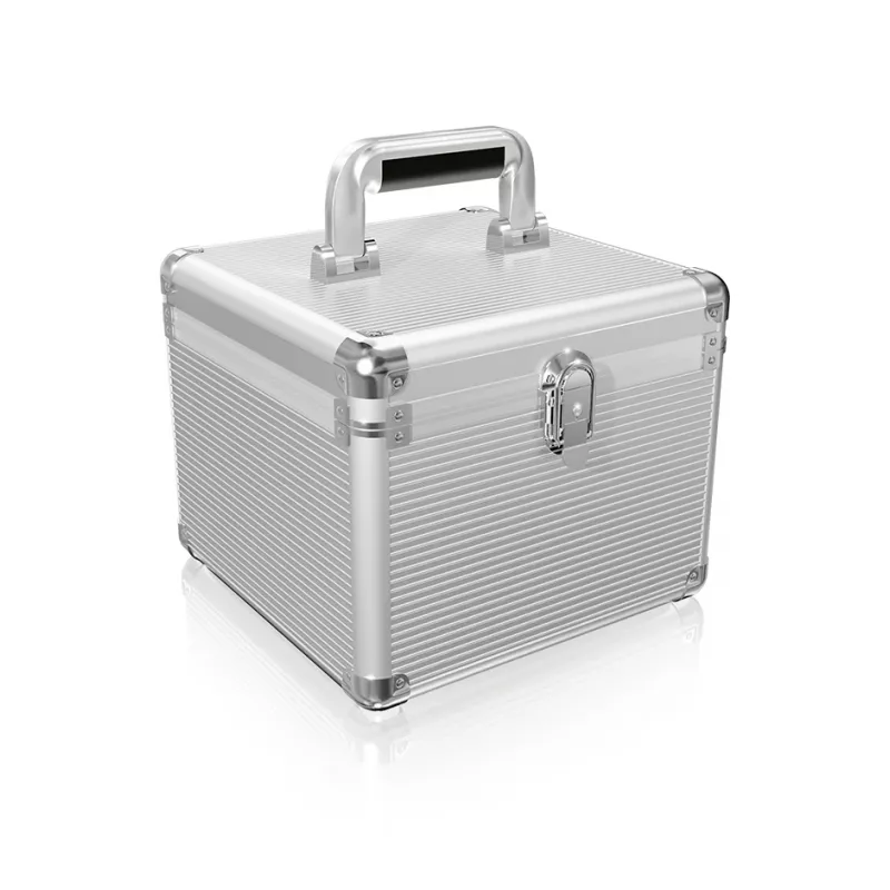 ICY BOX IB-AC628 custodia metallo, plastica argento