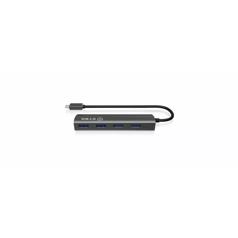 Hub interfaccia RAIDSONIC IB-AC6405-C USB 3.2 Gen 1 Type-C nero