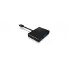 ICY BOX IB-DK4032-CPD adattatore multiporta USB-C a VGA