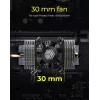 Dissipatore/raffreddatore per unità a stato solido ICY BOX IB-M2HSF-705 3 cm argento 1 pz.