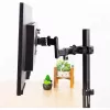 Supporto Techly per montaggio su palo TV LED/LCD 17–32 pollici nero