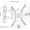 Supporto a parete universale Techly per TV LCD 32-55 pollici nero