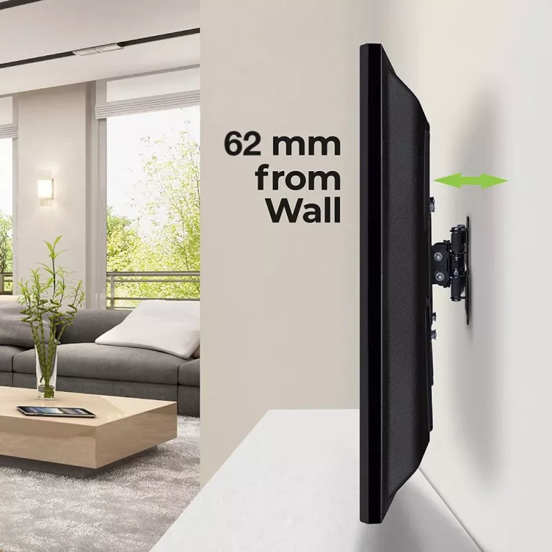 Supporto a parete universale Techly per TV LCD 32-55 pollici nero