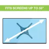 Supporto a parete universale Techly per TV LCD 32-55 pollici nero