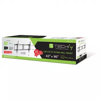 Supporto/stand a parete TV Techly ICA-PLB 590 2,29 m (90 pollici) nero